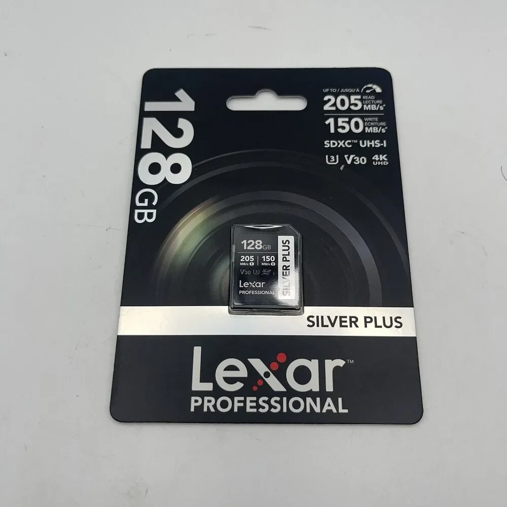 Lexar LSDSIPL128G-BNNNU Professional Silver Plus Sdxc 128gb